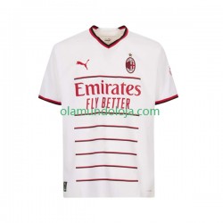 Camisola AC Milan Homem Equipamento Segundo 2022-2023 Manga Curta